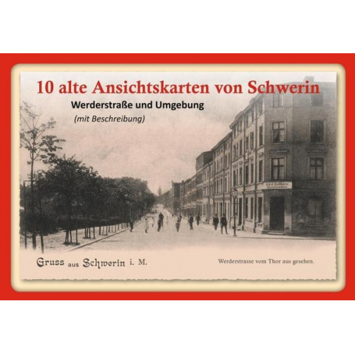 10 alte Ansichtskarten von Schwerin