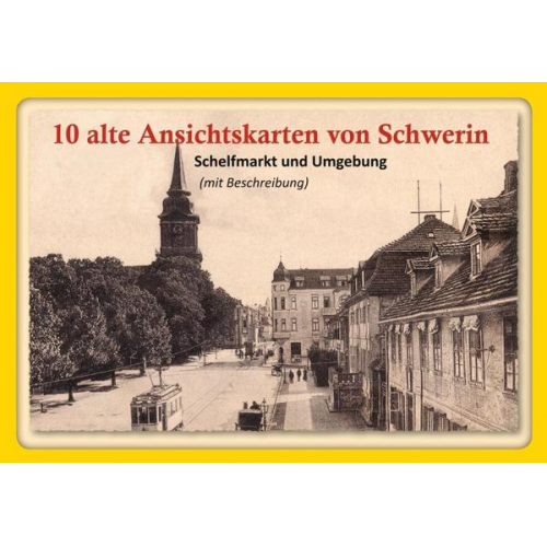 10 alte Ansichtskarten von Schwerin