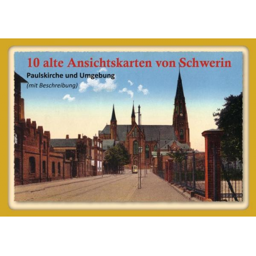 10 alte Ansichtskarten von Schwerin