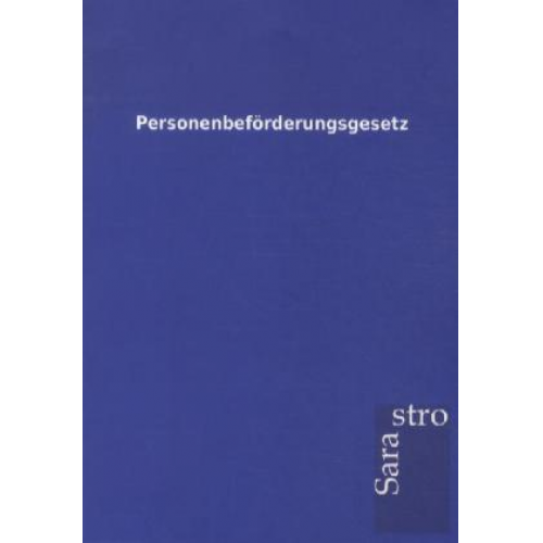 Personenbeförderungsgesetz