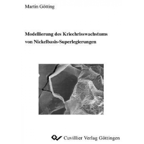 Martin Götting - Modellierung des Kriechrisswaschstums von Nickelbasis-Superlegierungen