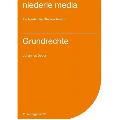 Johannes Deger - Grundrechte - 2022