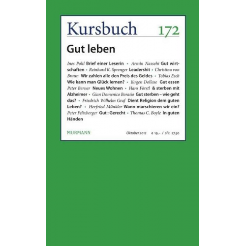 Kursbuch Nr. 172