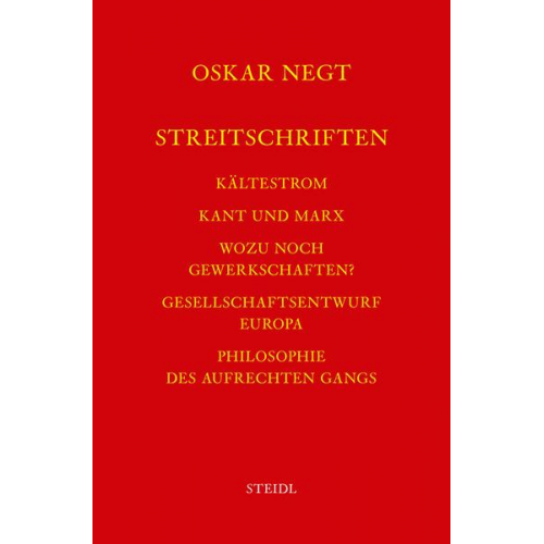 Oskar Negt - Werkausgabe Bd. 18 / Streitschriften