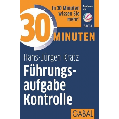 Hans-Jürgen Kratz - 30 Minuten Führungsaufgabe Kontrolle