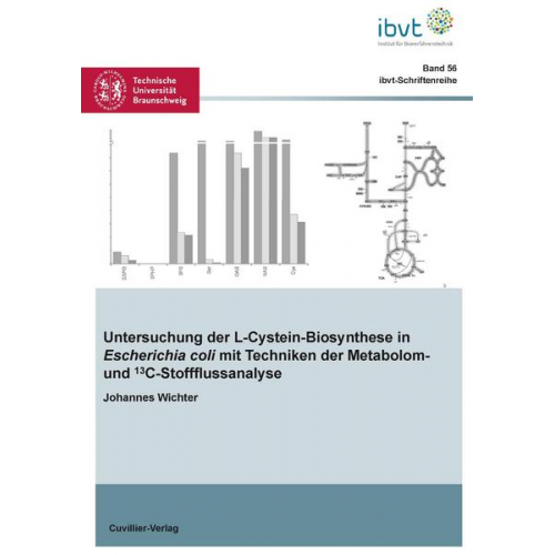 Johannes Wichter - Untersuchung der L-Cystein-Biosynthese in Escherichia coli mit Techniken der Metabolom- und 13C-Stoffflussanalyse