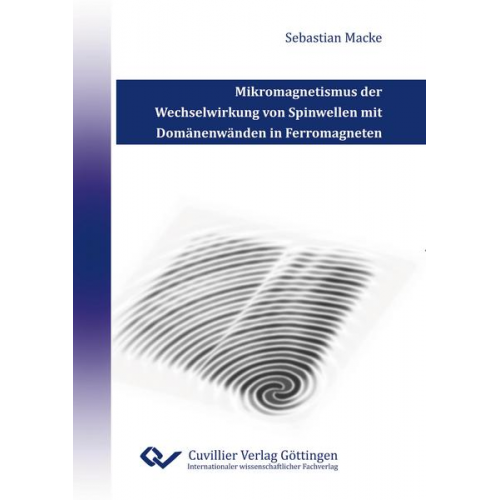 Sebastian Macke - Mikromagnetismus der Wechselwirkung von Spinwellen mit Domänenwänden in Ferromagneten