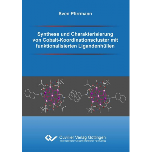 Sven Pfirrmann - Synthese und Charakterisierung von Cobalt-Koordinationscluster mit funktionalisierten Ligandenhüllen