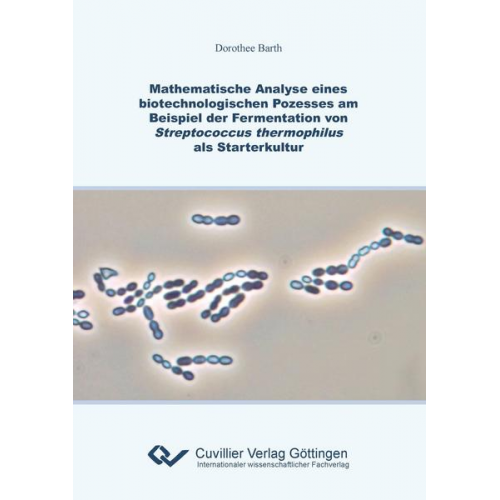 Dorothee Barth - Mathematische Analyse eines biotechnologischen Prozesses am Beispiel der Fermentation von Streptococcus thermophilus als Starterkultur