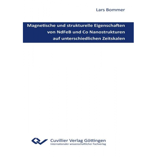 Lars Bommer - Magnetische und strukturelle Eigenschaften von NdFeB und Co Nanostrukturen auf unterschiedlichen Zeitskalen
