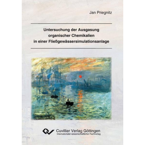 Jan Priegnitz - Untersuchung der Ausgasung organischer Chemikalien in einer Fließgewässersimulationsanlage