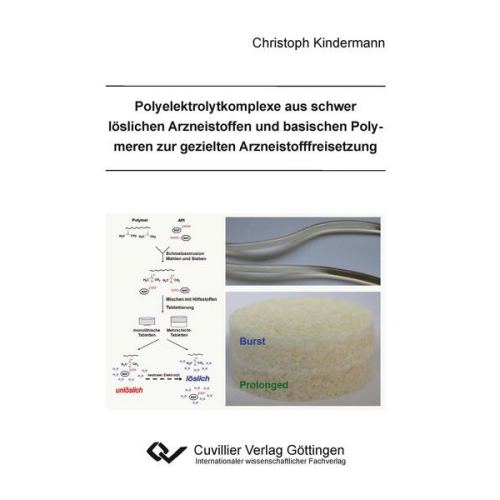 Christoph Kindermann - Polyelektrolytkomplexe aus schwer löslichen Arzneistoffen und basischen Polymeren zur gezielten Arzneistofffreisetzung