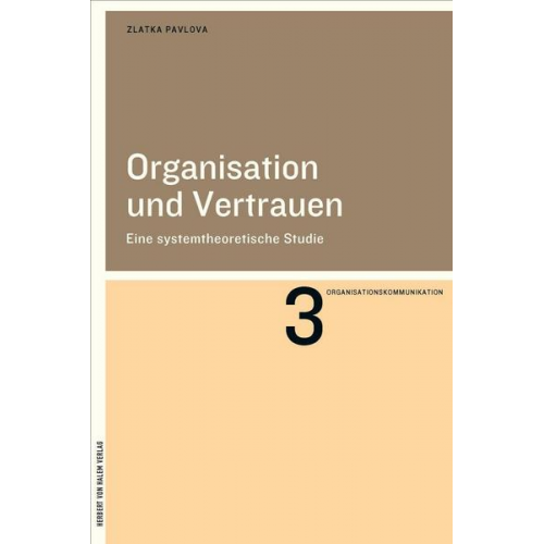 Zlatka Pavlova - Organisation und Vertrauen