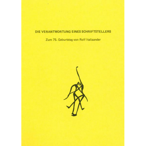 Bernd M. Kraske & Horst R. Flachsmeier & Hanns Th Flemming & Surya Bose & J. Lompo Diaboado - Die Verantwortung eines Schriftstellers