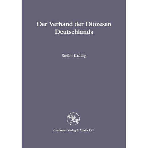 Stefan Krässig - Der Verband der Diözesen Deutschlands