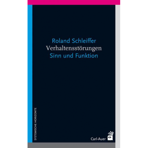 Roland Schleiffer - Verhaltensstörungen