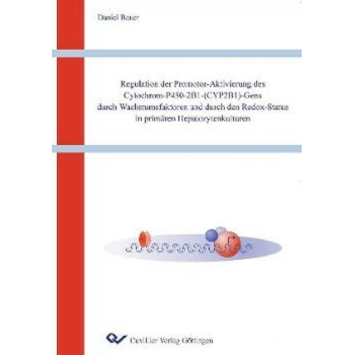 Daniel Bauer - Regulation der Promoter-Aktivierung des Cytochrom-P450-2B1-(CYP2B1)-Gens durch Wachstumsfaktoren und durch den Redox-Status in primären Hepatozytenkul