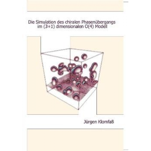 Jürgen Klomfass - Die Simulation des chiralen Phasenübergangs im (3+1) dimensionalen O(4) Modell