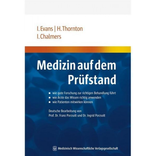 Imogen Evans & Hazel Thornton & Iain Chalmers - Medizin auf dem Prüfstand