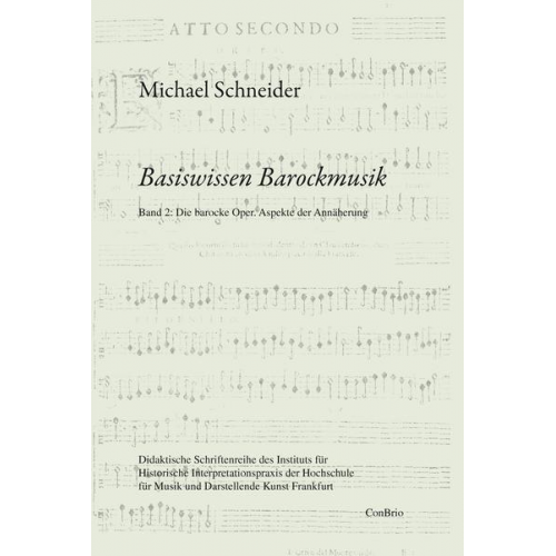 Michael Schneider - Basiswissen Barockmusik