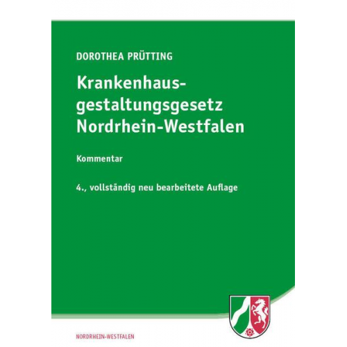 Dorothea Prütting - Krankenhausgestaltungsgesetz Nordrhein-Westfalen