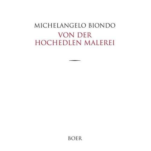 Michelangelo Biondo - Von der hochedlen Malerei