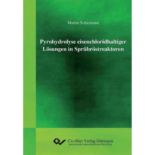 Martin Schiemann - Pyrohydrolyse eisenchloridhaltiger Lösungen in Sprühröstreaktoren