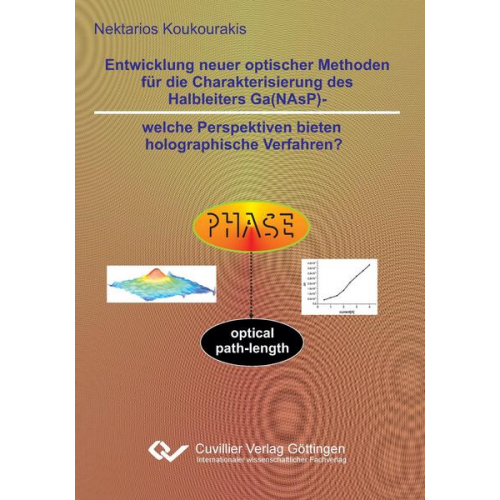 Nektarios Koukourakis - Entwicklung neuer optischer Methoden für die Charakterisierung des Halbleiters Ga(NAsP)- welche Perspektiven bieten holographische Verfahren?