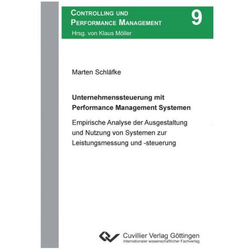 Marten Schläfke - Unternehmenssteuerung mit Performance Management Systemen