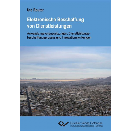 Ute Reuter - Elektronische Beschaffung von Dienstleistungen