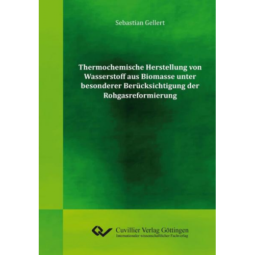 Sebastian Gellert - Thermochemische Herstellung von Wasserstoff aus Biomasse unter besonderer Berücksichtigung der Rohgasreformierung