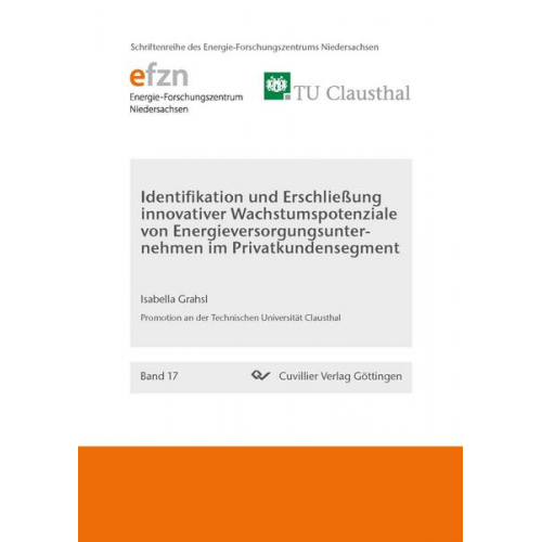 Isabella Grahsl - Identifikation und Erschließung innovativer Wachstumspotenziale von Energieversorgungsunternehmen im Privatkundensegment