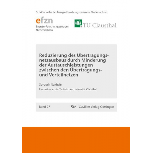 Soroush Nakhaie - Reduzierung des Übertragungsnetzausbaus durch Minderung der Austauschleistungen zwischen den Übertragungs- und Verteilnetzen