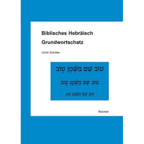 Ulrich Schröter - Biblisches Hebräisch