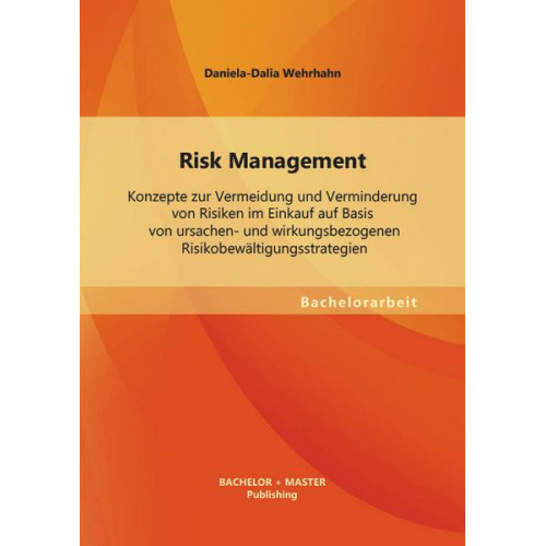 Daniela-Dalia Wehrhahn - Risk Management