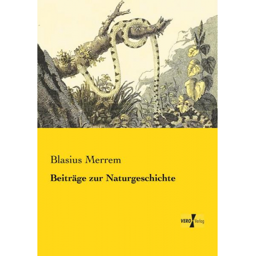 Blasius Merrem - Beiträge zur Naturgeschichte