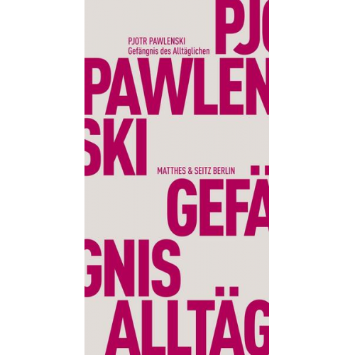 Pjotr Pawlenski & Wladimir Velminski - Gefängnis des Alltäglichen