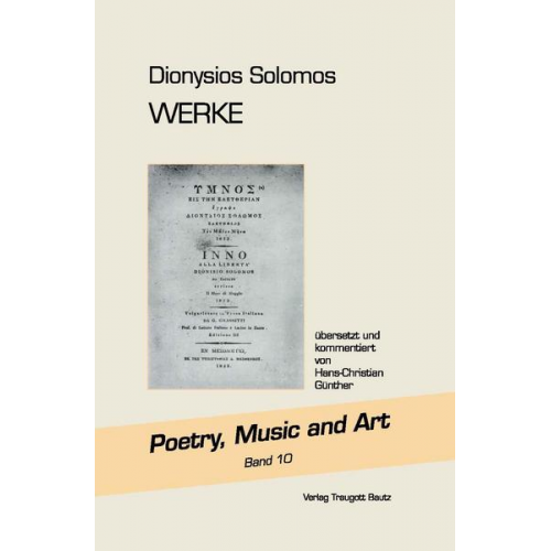 Dionysios Solomos 'WERKE