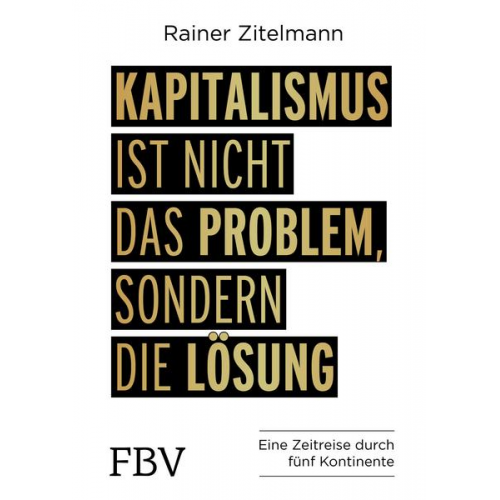 Rainer Zitelmann - Kapitalismus ist nicht das Problem, sondern die Lösung