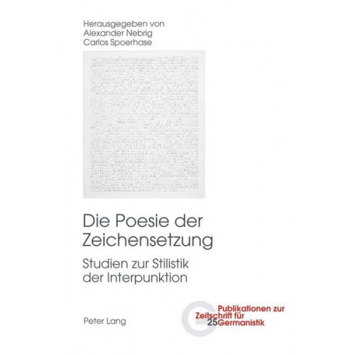 Die Poesie der Zeichensetzung