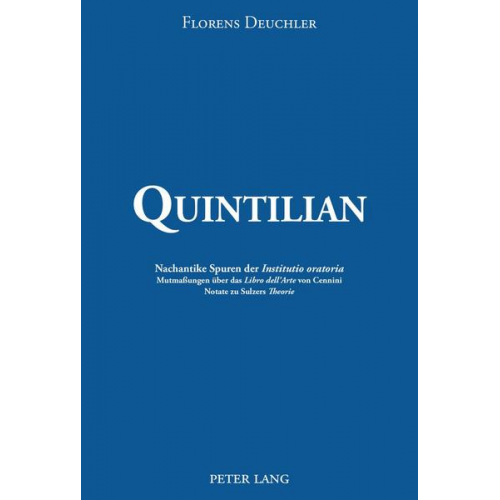 Florens Deuchler - Quintilian