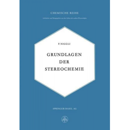 Paul Niggli - Grundlagen der Stereochemie