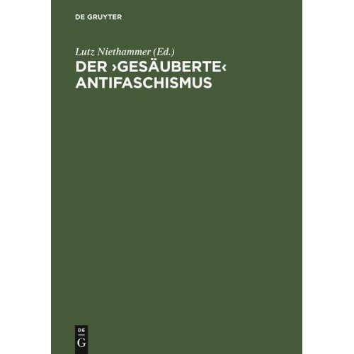 Der ›gesäuberte‹ Antifaschismus