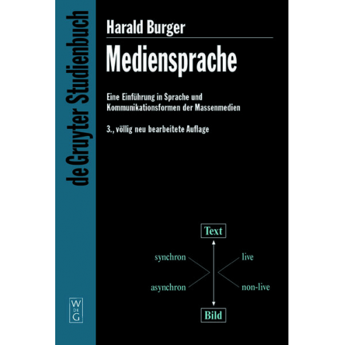 Harald Burger - Mediensprache.