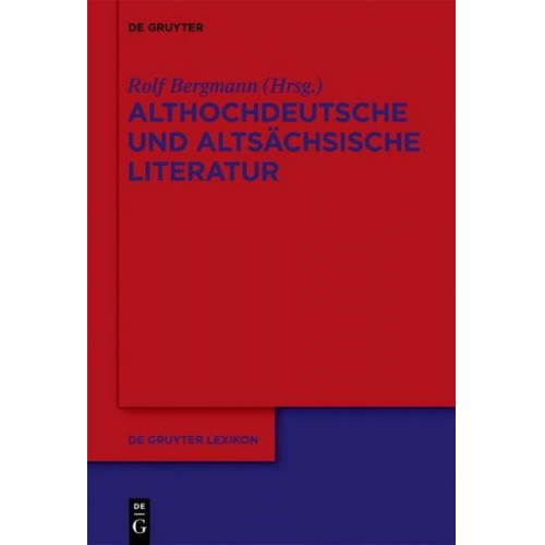 Althochdeutsche und altsächsische Literatur