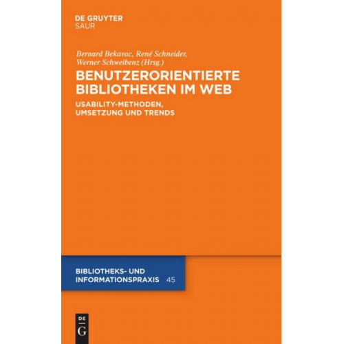 Benutzerorientierte Bibliotheken im Web