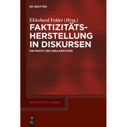 Faktizitätsherstellung in Diskursen