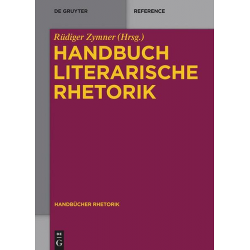 Handbuch Literarische Rhetorik