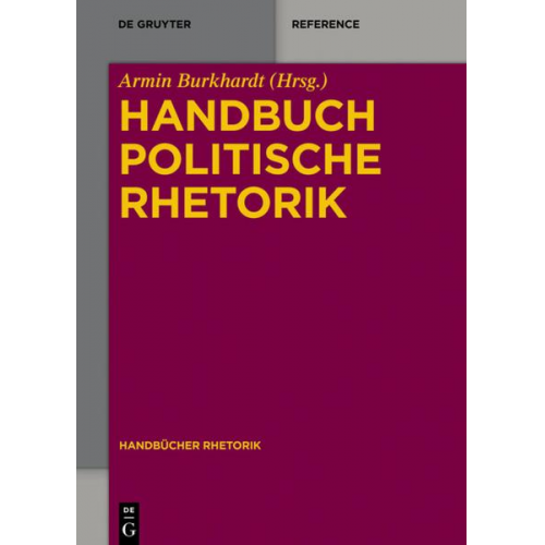 Handbuch Politische Rhetorik