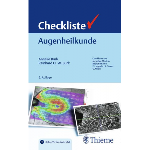 Annelie Burk & Reinhard Burk - Checkliste Augenheilkunde